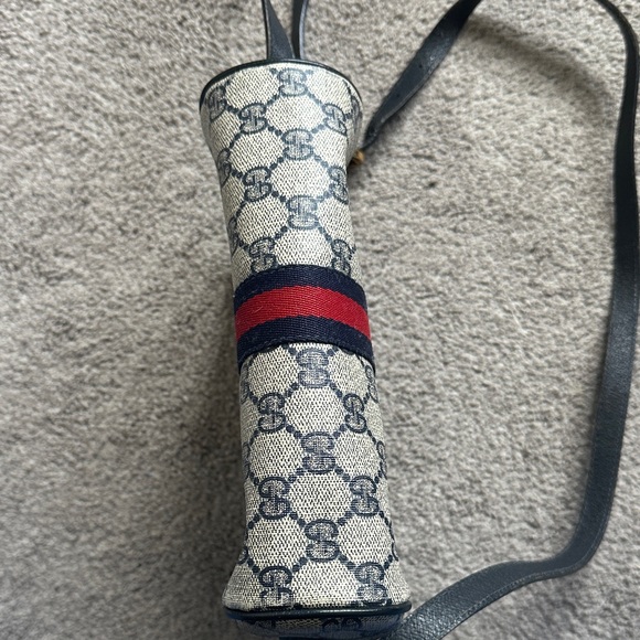 Vintage Gucci Ophidia Sherry Line Blue Crossbody Bag - Picture 5 of 16